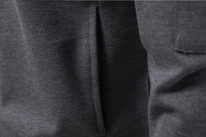 2024 nuevas sudaderas con capucha de cuello levantado para hombres de primavera y otoño, sudaderas con cremallera de manga completa para hombres, sudaderas con capucha fabulosas de Color informal para hombres - Product Image 5