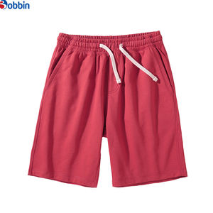 Shorts de sport décontractés pour hommes personnalisés, logo personnalisé, toile 100% polyester 160 g/m², taille mi-élastique, séchage rapide, respirant, rivet OEM - Product Image 6