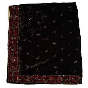 Lujosos chales de terciopelo para mujer Moda de invierno Chales estampados digitales para eventos especiales - Product Image 1