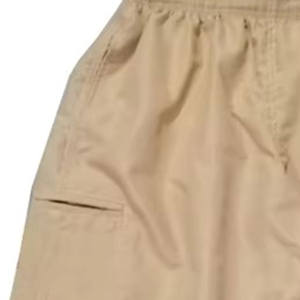 Diseña tu propio logotipo Pantalones cortos de béisbol y softball lavados con ácido Impresión personalizada Bordado Pantalones cortos de hombre en blanco liso - Product Image 6