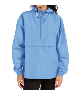 แจ็กเก็ตกันลมพร้อมฮู้ดของผู้ชายเสื้อกันลมสีลำลองปรับแต่ง2025 - Product Image 3