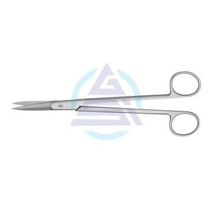 Ciseaux chirurgicaux de cartilage de Mcindoe 19cm droit dentelé Instruments de chirurgie esthétique fournisseur ciseaux de tissu de gomme - Product Image 1