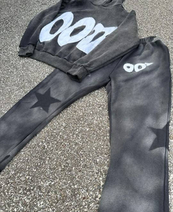 ชุดวอร์มเน้นการปะติดดีไซน์โลโก้ผ้าปะติดเสื้อสไตล์พรีเมียมกำหนดได้เอง - Product Image 6