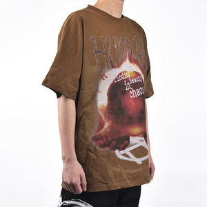 เสื้อยืดผู้ชายผ้าคอตตอน100% กันยับไม่ยับออกแบบได้ตามต้องการ - Product Image 2