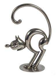 Hagenauer Art Déco Bronze-Miniaturfigur Die Bronzo Felix Il Gatto Autriche Miniatura Figurina Home Decor - Product Image 5