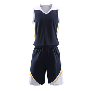 Uniformes de basket-ball personnalisés avec impression par sublimation complète pour équipes et clubs Uniforme de basket-ball de qualité professionnelle - Product Image 1