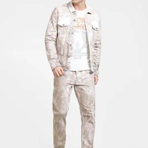 Chaqueta de Mezclilla para Hombre, 100% Algodón, Estilo Único, Informal, para Venta en Línea, Diseño Personalizado, Tallas Grandes - Product Image 5