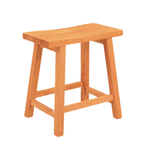 Taburete de madera de teca de alta calidad, diseño contemporáneo, Color Natural para el hogar, Hotel, apartamento, Villa, muebles de estar - Product Image 1