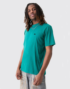 Camiseta de manga corta con cuello redondo transpirable de algodón 100% de la mejor calidad de color zinc OEM para hombre fabricada por productos Huzaifa - Product Image 1