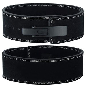 Geo Brother Co 13mm Cowhide <b>Weight</b> Lifting Belt Powerlifting Hook Loop Closure Non-Slip Professional Protection Unisex <b>Training</b> - Product Image 4