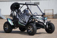 รถออฟโรด Trailmaster Cheetah 200X UTV/โกคาร์ท ขนาดเต็มสำหรับเยาวชนและผู้ใหญ่ เกียร์อัตโนมัติ ขับเคลื่อน 4 ล้อ ระบบกันสะเทือนปรับปรุงใหม่ ได้รับการรับรองมาตรฐาน EPA และ EEC - Product Image 2