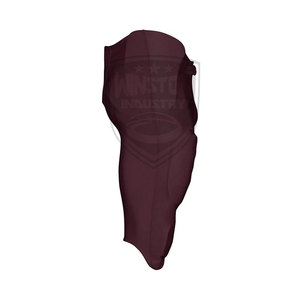 Pantalón de práctica integrado de fútbol americano de la mejor calidad, pantalón integrado de fútbol americano al por mayor - Product Image 3