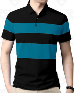 Camiseta de cuello redondo con alfabeto para hombre, camiseta de Golf bordada, camiseta de Polo de Jersey de alta calidad, camiseta de Golf para hombre, camisetas de Polo - Product Image 3