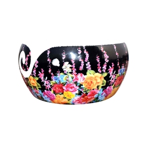 Soporte de hilo hecho a mano para ganchillo, revestimiento esmaltado, para el hogar, trabajo de tejer, hilo de aluminio, ganchillo - Product Image 5