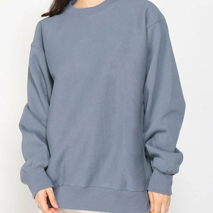 Sweatshirts décontractés d'hiver pour femmes en gros, impression de logo personnalisée, couleur unie, tissu respirant de haute qualité, séchage rapide - Product Image 3