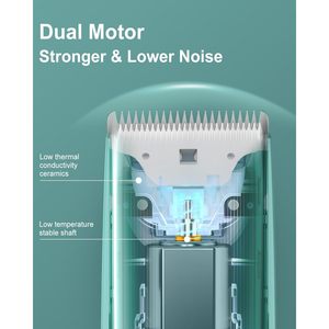 Tondeuse à cheveux sans fil pour bébé, kit rechargeable, étanche IPX7, pour enfants/tout-petits, pour cheveux épais - Product Image 4