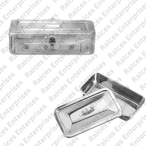 Hand Operated Stainless Steel Dressing Jar Instrument Tray Low MOQ <b>Medical</b> Surgical Holloware Storage Surgical Instruments Basis - Product Image 4
