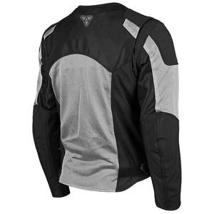 Nueva chaqueta de protección contra caídas transpirable de malla de verano, traje de montar en motocicleta de carreras, chaqueta de verano con estampado reflectante protector - Product Image 2