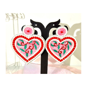 Nueva llegada Pendientes hechos a mano de lujo para bodas y ocasiones festivas Compre ahora a un precio asequible - Product Image 5