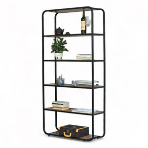 Estante Decorativo de 5 Niveles, Tipo Vertical, 90x30x180cm, Madera Contrachapada KTB68167 para Sala de Estar - Product Image 1