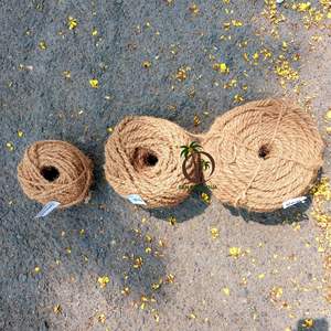เชือกใยมะพร้าวธรรมชาติ COCO-ECO สีน้ำตาล ขนาดสั่งทำได้ เส้นผ่านศูนย์กลาง 3.5 มม.-10 มม. ผลิตในเวียดนาม - Product Image 5