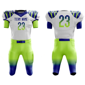 ชุดเสื้อและกางเกงอเมริกันฟุตบอลแบบเต็มชุด ออกแบบเองได้ แห้งเร็ว ชุดยูนิฟอร์มอเมริกันฟุตบอลสำหรับผู้ชาย - Product Image 6