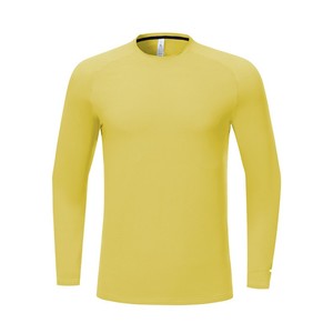 เสื้อสเวตเชิ้ตแขนยาวผู้ชาย สำหรับออกกำลังกาย แห้งเร็ว ระบายอากาศดี เหมาะสำหรับวิ่งและเล่นกีฬา สีพื้น สำหรับฤดูใบไม้ผลิ - Product Image 5