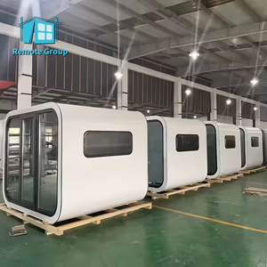 Prefab woningen 2 slaapkamers kleine prefab woning appelvormig vakantiehuis prefab kantoor met toilet - Product Image 5