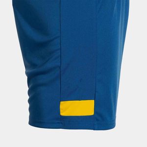 Jersey de fútbol amarillo y azul, uniforme de fútbol de poliéster 100%, ropa de equipo de alta calidad, conjuntos de corte automatizado, venta completa personalizada - Product Image 4