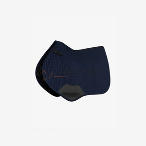 Vente en gros tapis de selle de cheval anglais tissu de haute qualité couture durable doublure respirante ajustement confortable tapis de selle adapté - Product Image 1