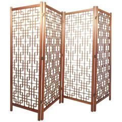 ฉากกั้นห้องร้านอาหารทำจากไม้ฉากกั้นแบบพับได้ - Product Image 5