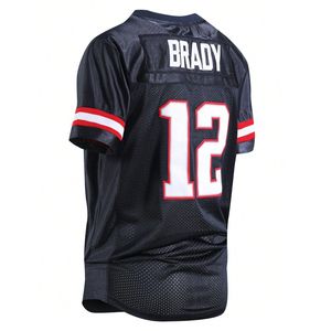 <b>Best</b> Quality Wholesale Price Porthole T-Shirts Custom Made Patches Retro Mesh American <b>Football</b> Jersey For Team Training Matches - Product Image 2