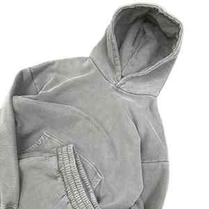 Survêtement délavé à l'acide pour hommes de marque Vente chaude Made In Bets Matériel Emballage personnalisé Survêtement respirant anti-rétrécissement pour hommes - Product Image 2