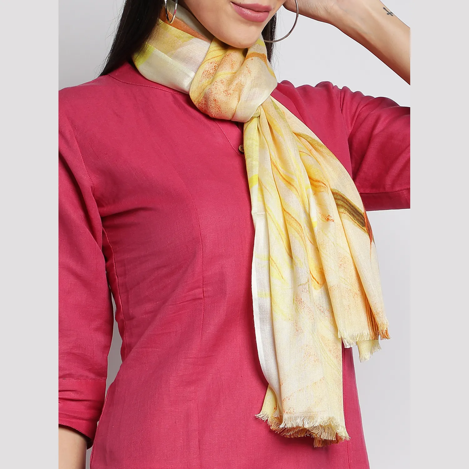 Modal Prints Neueste Schals für Frauen Lässig Soft Smooth Touch Haut freundlich Maßge schneidert mit Modal Made By Zed Aar Exports