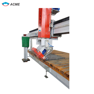 Corte de sierra de puente automático por PLC Cortadora de cuarzo de granito de mármol 3200X2000mm - Product Image 2