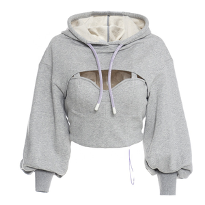 Sudadera Unisex Extra Grande de Invierno, Estilo Casual Urbano, Bordada, con Estampado Personalizado Digital, Forro Polar Suave, Cordón Ajustable - Product Image 1