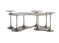 Nouveau design moderne en métal verre décoratif côté table salon meubles Home Decor-grossiste fabricant exportateur