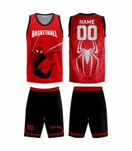 Maillots de basket-ball américains pour adultes de haute qualité, en twill thermocollé, à séchage rapide, avec nom personnalisé, grandes tailles - Product Image 3