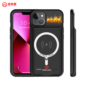 Nouveaux produits 2026 – Coque de téléphone portable avec <span class=keywords><strong>chargeur</strong></span> sans fil intégré, batterie externe intelligente, étui-batterie – Vente directe usine - Product Image 1