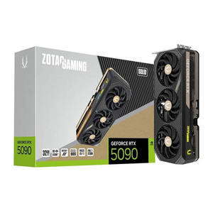Tarjeta Gráfica ZOTAC GeForce RTX 5090 SOLID 32GB GDDR7 PCI Express 3.0 X16 con Chipset ATI y Ventilador para Estación de Trabajo, Negra, Nueva - Product Image 2