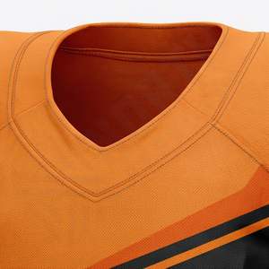 Maillot de football américain grande taille pour hommes, uniforme d'équipe, impression numérique, design cousu, performance athlétique, 100% - Product Image 4