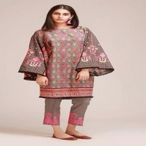 ปัญจาบ Patiala ชุดสนามหญ้าสามชิ้น,ชุดสูทดิจิตัลพิมพ์ลาย Unstitched Shalwar Kameez สำหรับผู้หญิง - Product Image 4