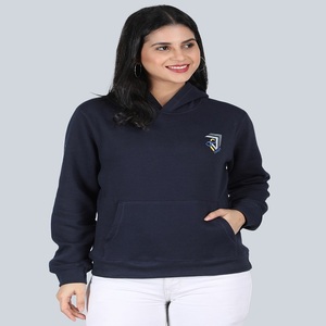Personnalisable Logo Imprimé Surdimensionné Heavyweight Fleece Hoodies de tous les mélanges pour les femmes Nouveau Style Casual Hiver Stock Vente - Product Image 2