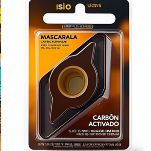 Plaquettes de tournage indexables ISO DNMG 110408E-NMT8415 D.3.81mm revêtues PVD, lot de 10 pour une utilisation efficace des outils - Product Image 2