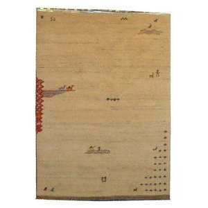 พรมกาเบห์อินเดียทอมือแบบพิเศษ ขนาด 6'5 x 4'8 - Product Image 1