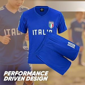 Fabricante Personalizado de Camisetas de Fútbol Profesionales, Uniformes de Árbitro de Manga Corta, Camiseta de Fútbol Original de Poliéster - Product Image 5