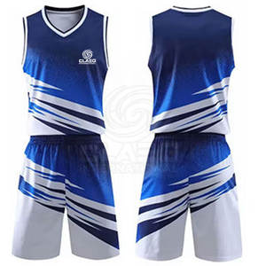 Uniforme de Baloncesto Personalizado Hecho en Pakistán para Hombre, MOQ Bajo, Material Suave de Poliéster, Uniformes de Baloncesto - Product Image 1