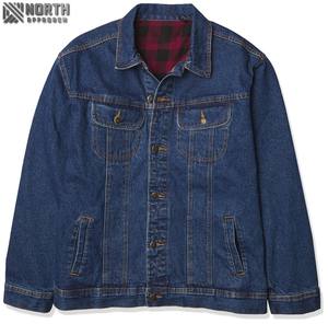 Chaqueta Vaquera Clásica Informal de Invierno para Hombre con Logotipo Frontal Personalizado al por Mayor, de Alta Calidad, Secado Rápido y Transpirable - Product Image 1