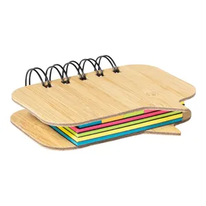 Maeng Bamboo Eco-Friendly Adhesive <b>Memo</b> <b>Pads</b> Eco-Sustainable and Green Household Gadget - Product Image 5