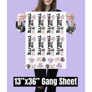 Transferts UV DTF HighREZ JustSubstrates 22''x60'' - Papier et film de transfert haute résolution - Product Image 3